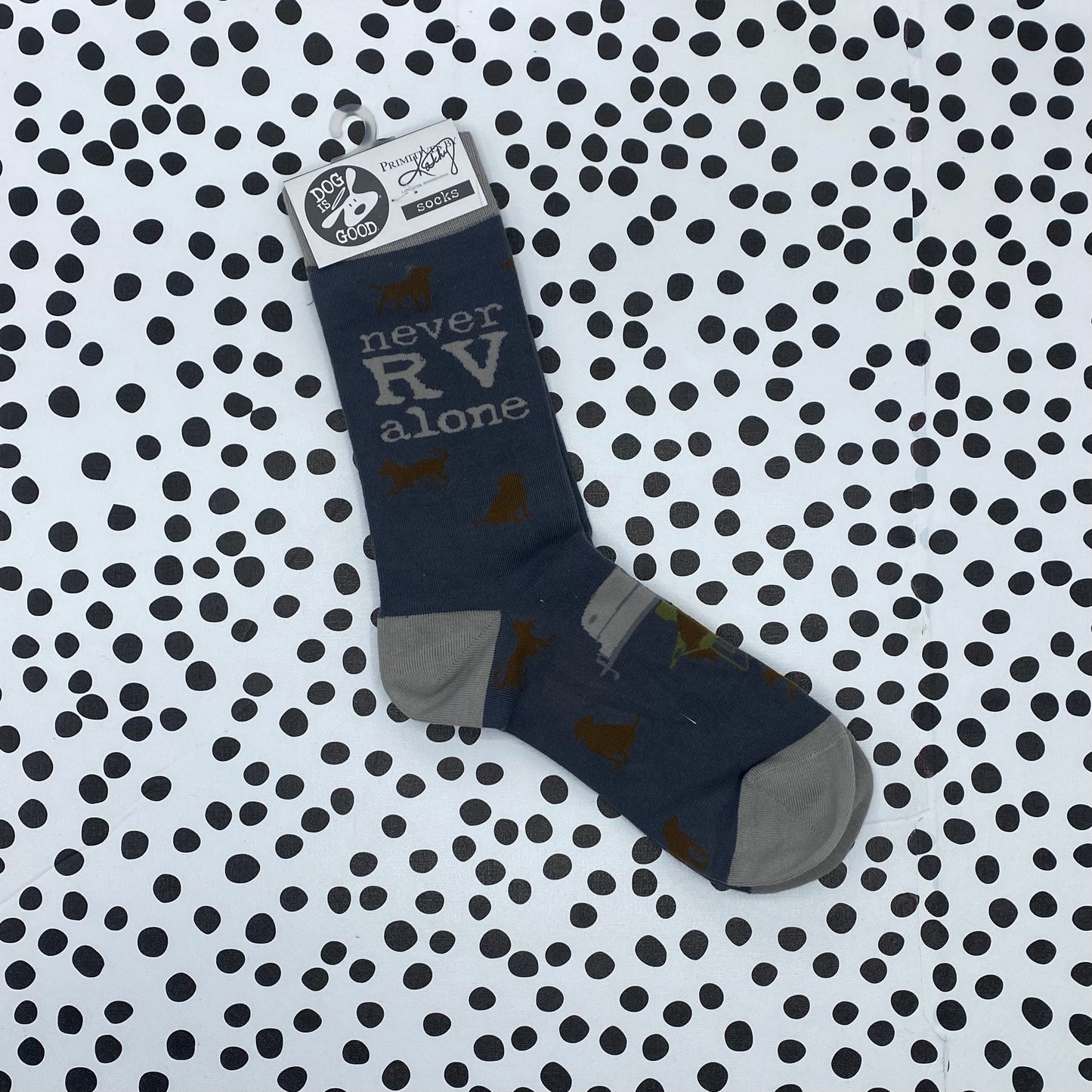 Never RV Alone Socks