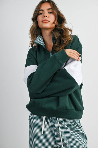 Colorblock Custom Patch Crew
