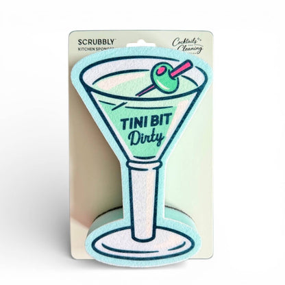 Martini Scrubbly Sponge - Tini Bit Dirty