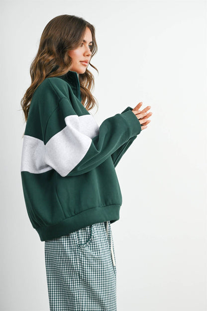 Colorblock Custom Patch Crew