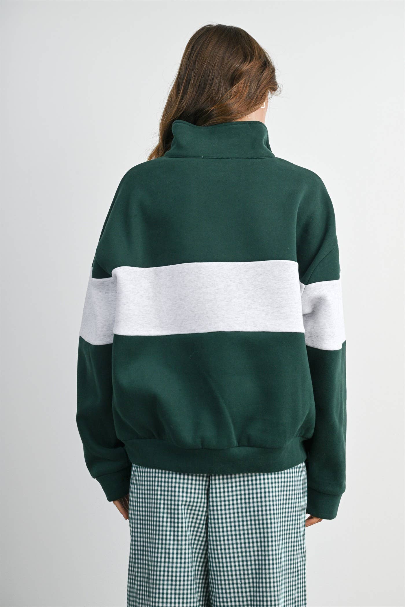Colorblock Custom Patch Crew