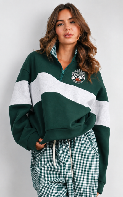 Colorblock Custom Patch Crew