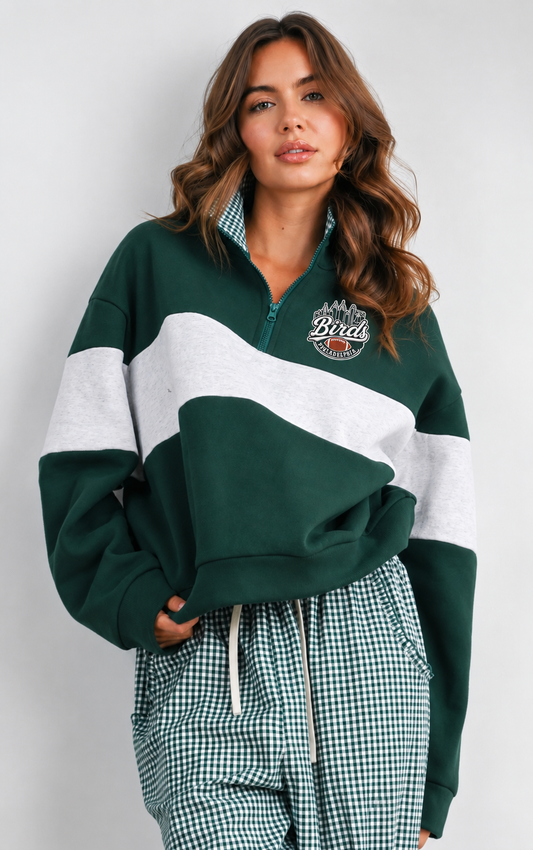Colorblock Custom Patch Crew