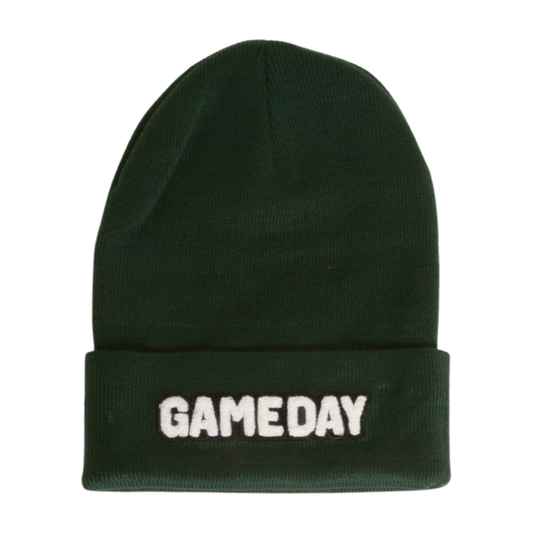Game Day Chenille Knit Beanie