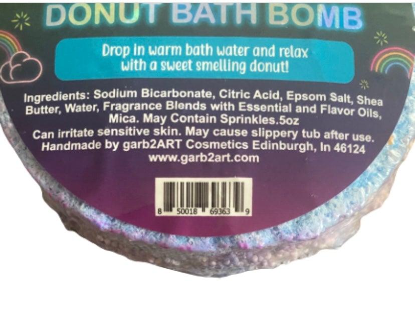 Donut Bath Bomb - Www.sowandsewboutique