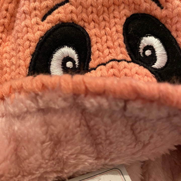 Fleece Lined Panda Hat