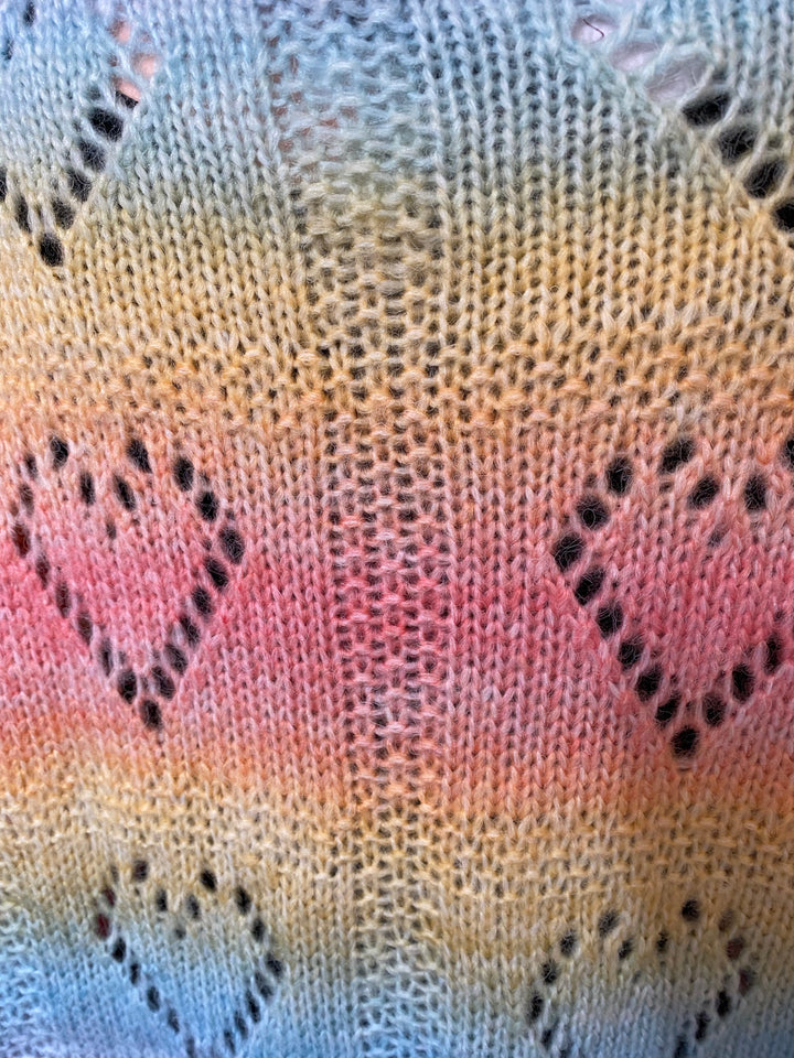 Pastel Hearts Sweater