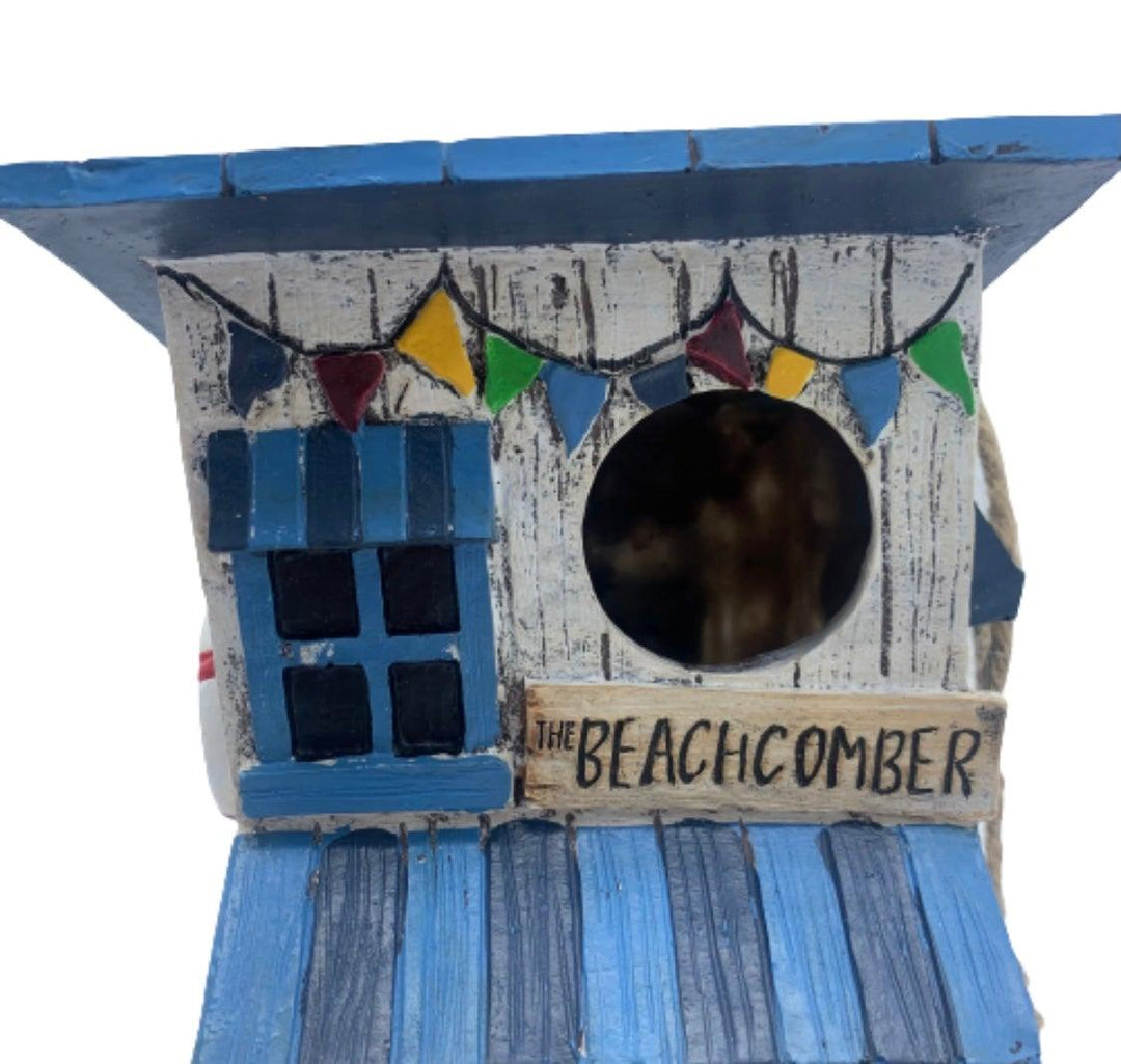 Beach House Birdhouse - Www.sowandsewboutique