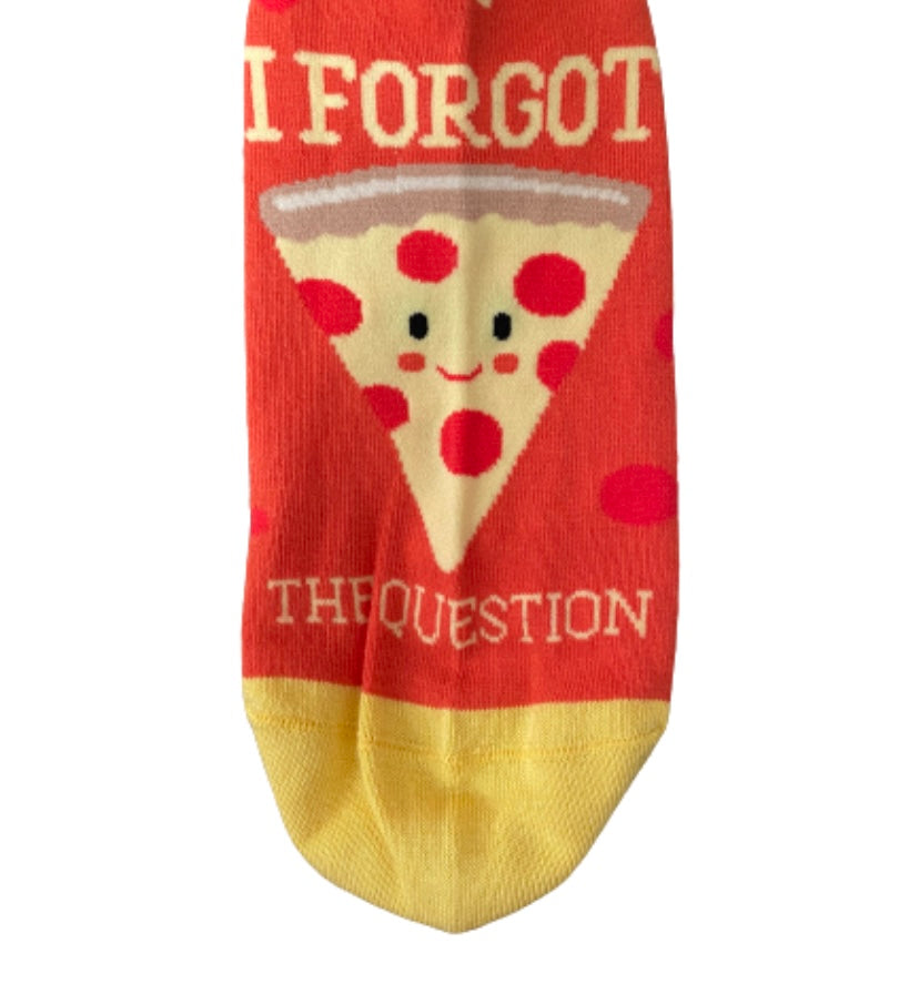 Pizza is the Answer Socks