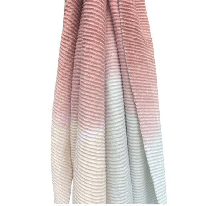 Ombre’ Ribbed Scarf