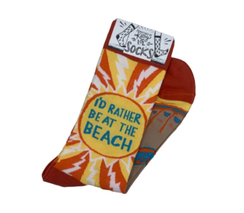 I’d Rather Be at the Beach Socks