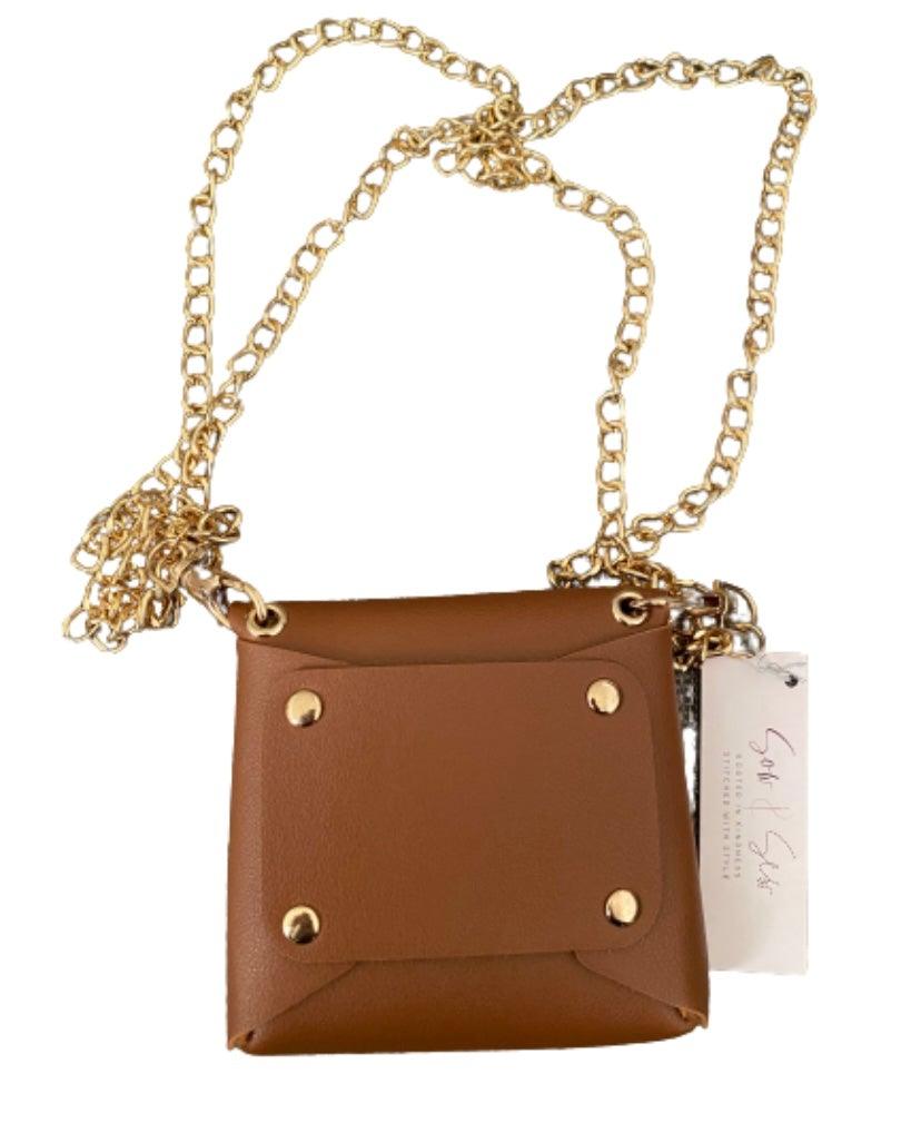 Belt Bag with Chain - Www.sowandsewboutique