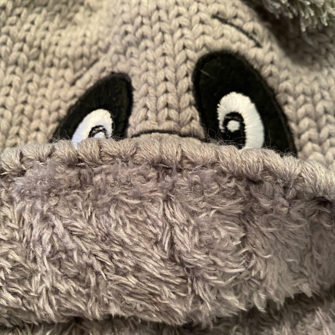 Fleece Lined Panda Hat
