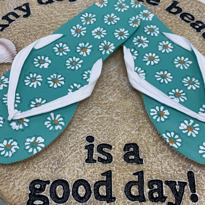 Day at the Beach Stepping Stone - Www.sowandsewboutique