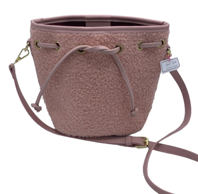Faux Sherpa Purse