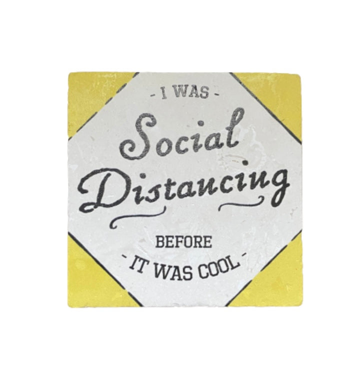 LOL Ceramic Coaster Social Distancing